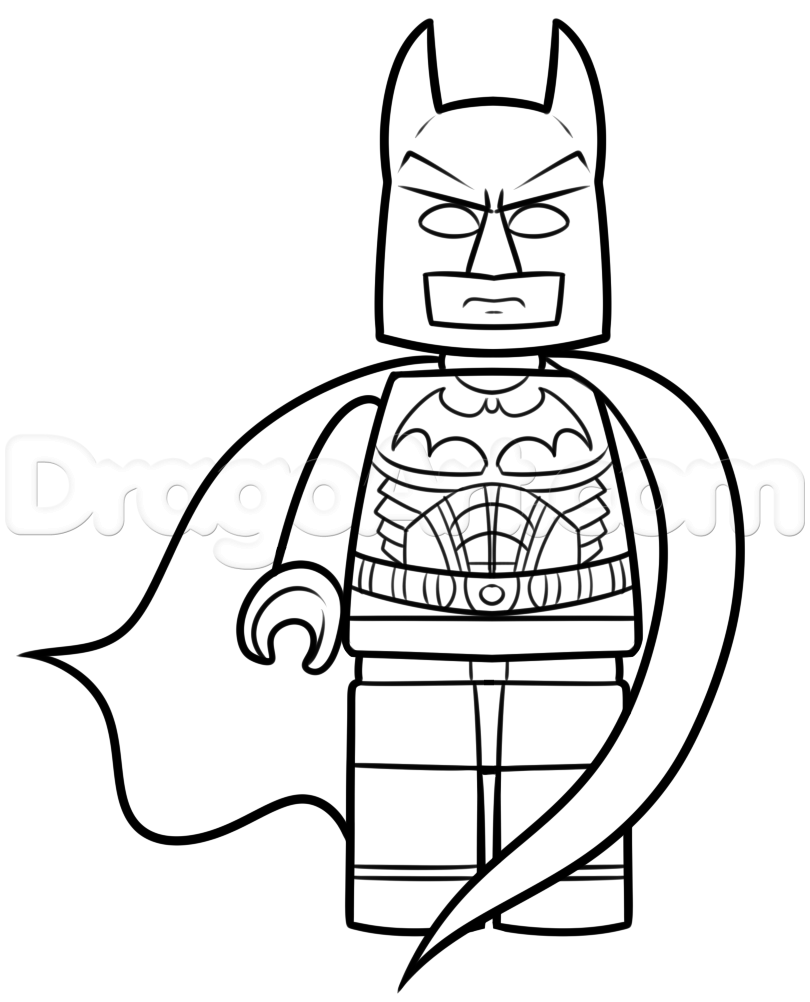 810x1002 The Lego Batman Movie Drawing Lesson, Step