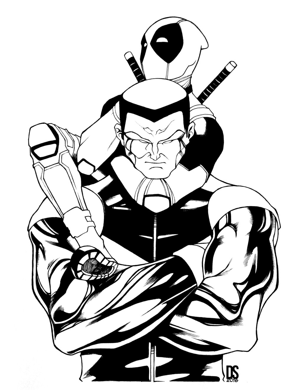 1024x1321 Deadpool Drawing Movie For Free Download