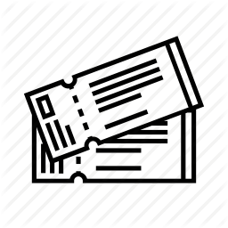 256x256 Collection Of Free Raffle Drawing Movie Ticket Download On Ui Ex