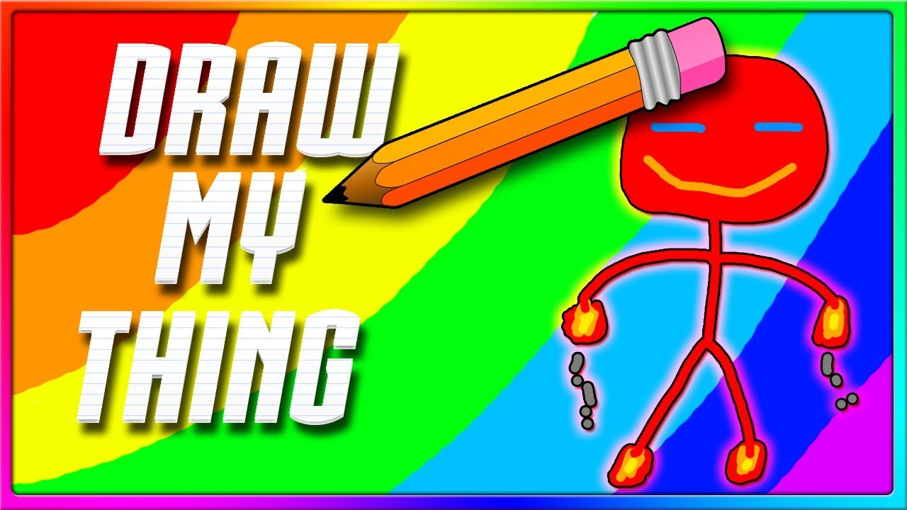 1280x720 new drawing game! draw my thing skribbl io
