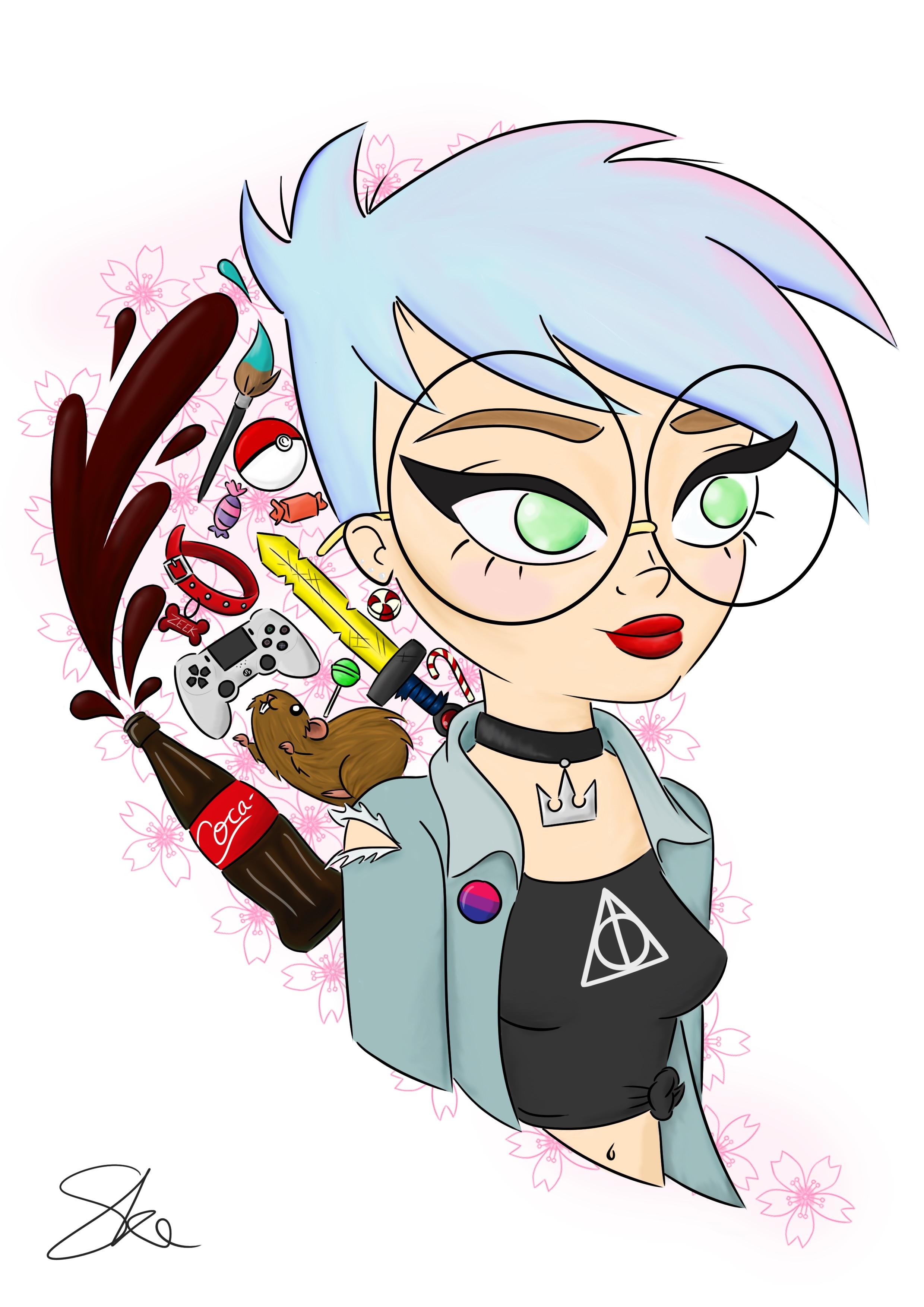 2480x3508 caricature of myself