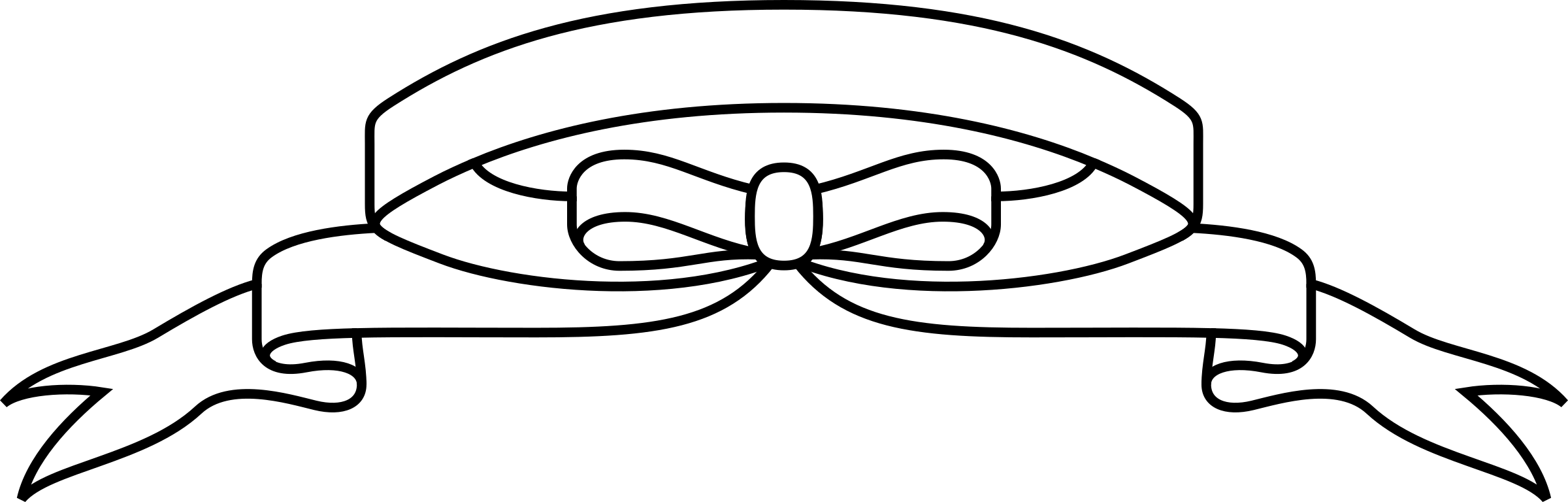 2400x768 Collection Of Free Drawing Names Ribbon Download On Ui Ex