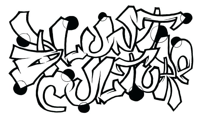 680x438 Graffiti Coloring Names