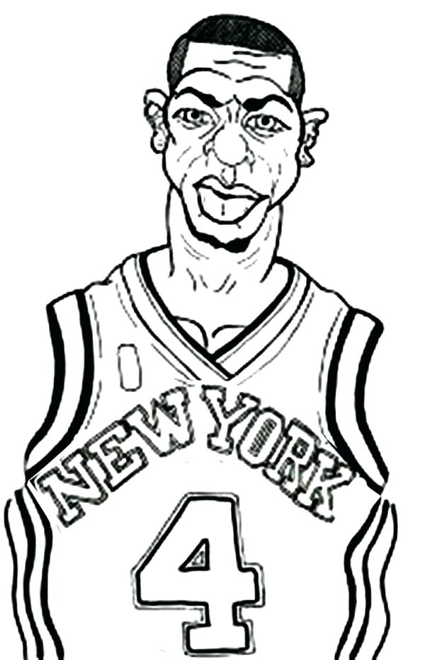 600x933 Basketball Players Coloring Pages Coloring Pages New Player