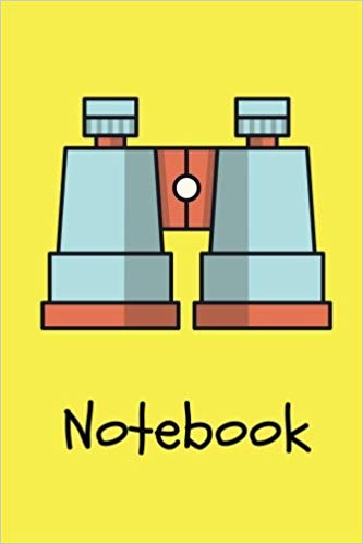 333x499 Notebook Binoculars With Yellow Background Cover X