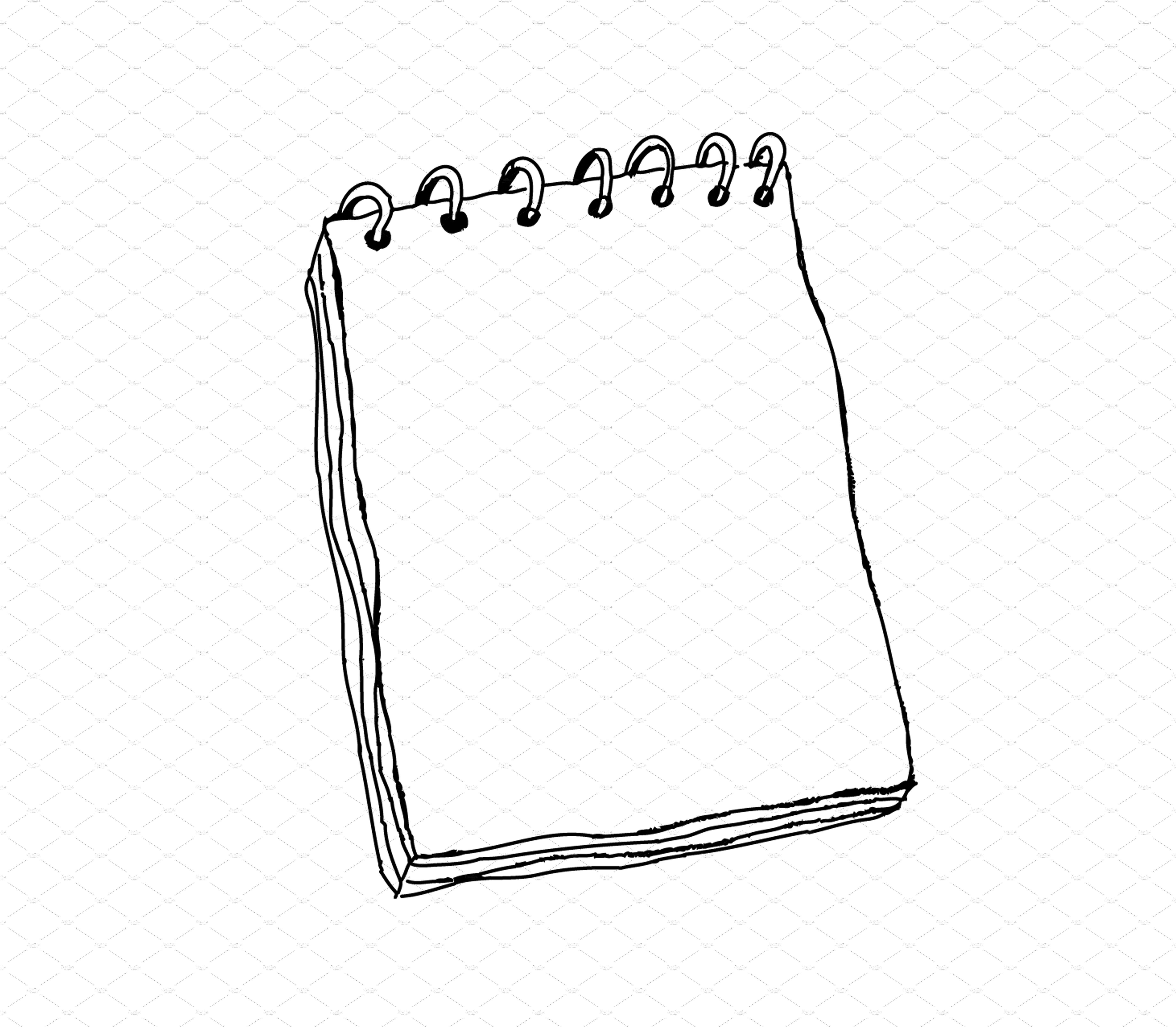 Drawing Notebook | Free download on ClipArtMag