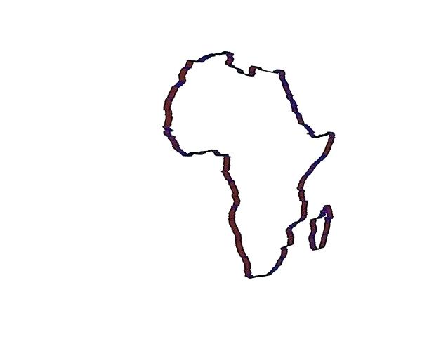 638x480 Drawing Of Africa Nip