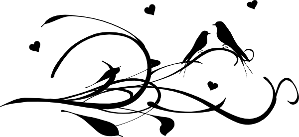 600x275 Chickadee Vector Branch Drawing Transparent Png Clipart Free