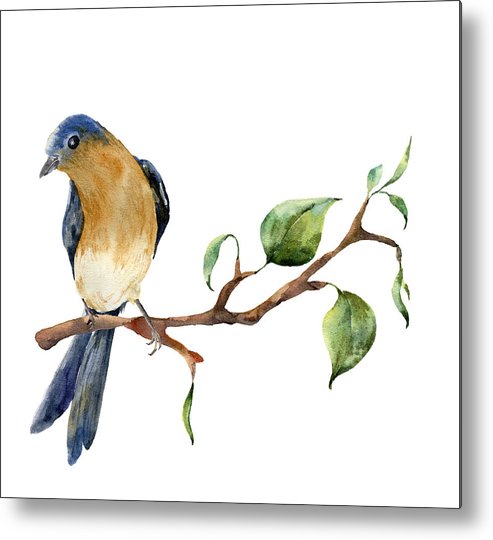 Drawing Of A Bird On A Branch | Free download on ClipArtMag