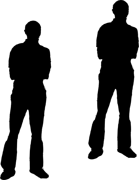 456x593 Collection Of 'black Man Silhouette' Download More Than Images