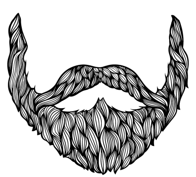 397x360 goatee drawing black man beard transparent png clipart free