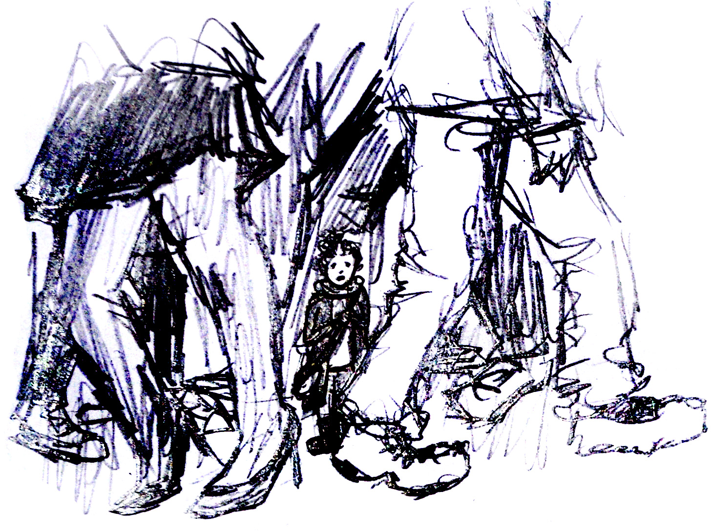 1456x1088 A Few Sketches About Me In A Crowd Embla Granqvist