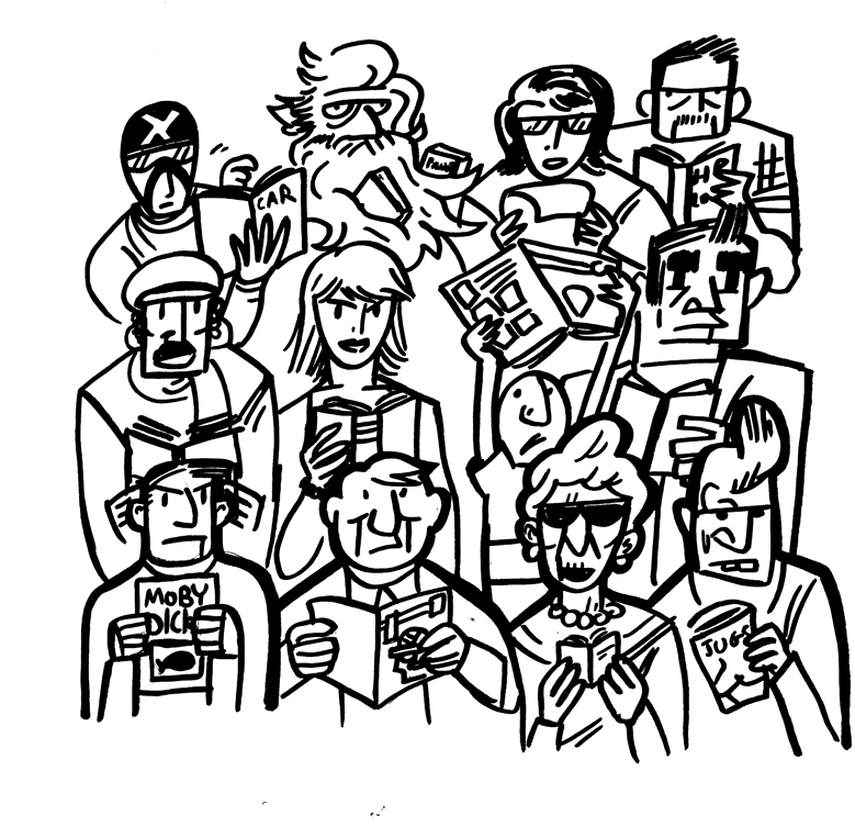 779x763 blue fedora crowd scene