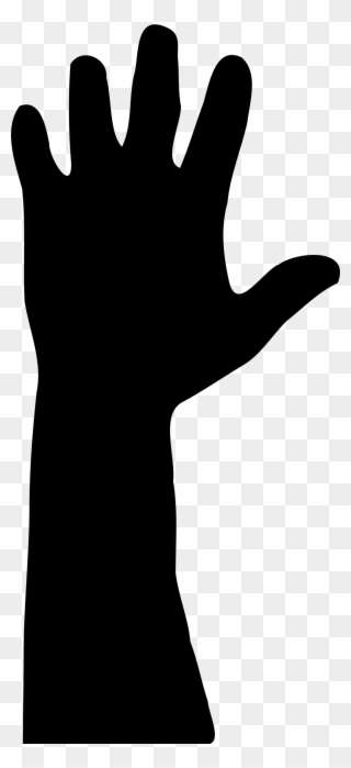 320x699 Hand Reaching Out Silhouette