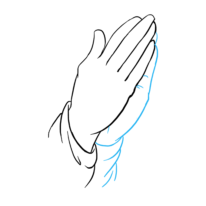 680x678 How To Draw Praying Hands