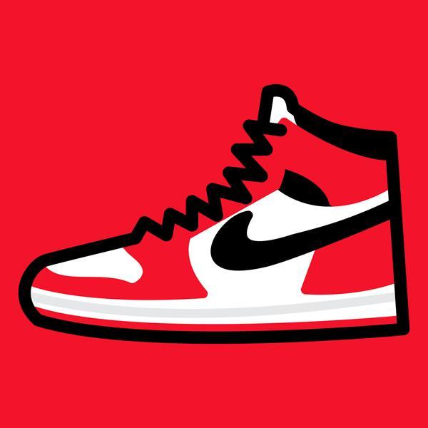 Drawing Of A Jordan Shoe | Free download on ClipArtMag