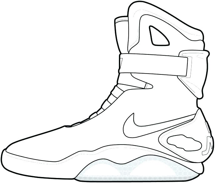 687x585 Shoe Coloring Book Shoe Coloring Book Fresh Air Jordan