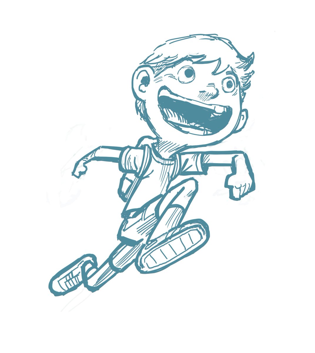 1072x1200 Dan Santat On Twitter This Sketch Of A Kid Going Back To School