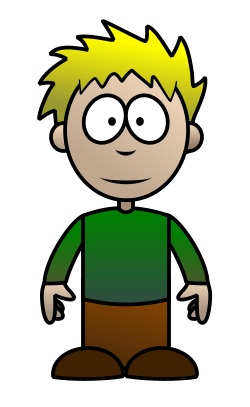 250x407 Huge Collection Of 'cartoon Drawing Of A Boy' Download More Than