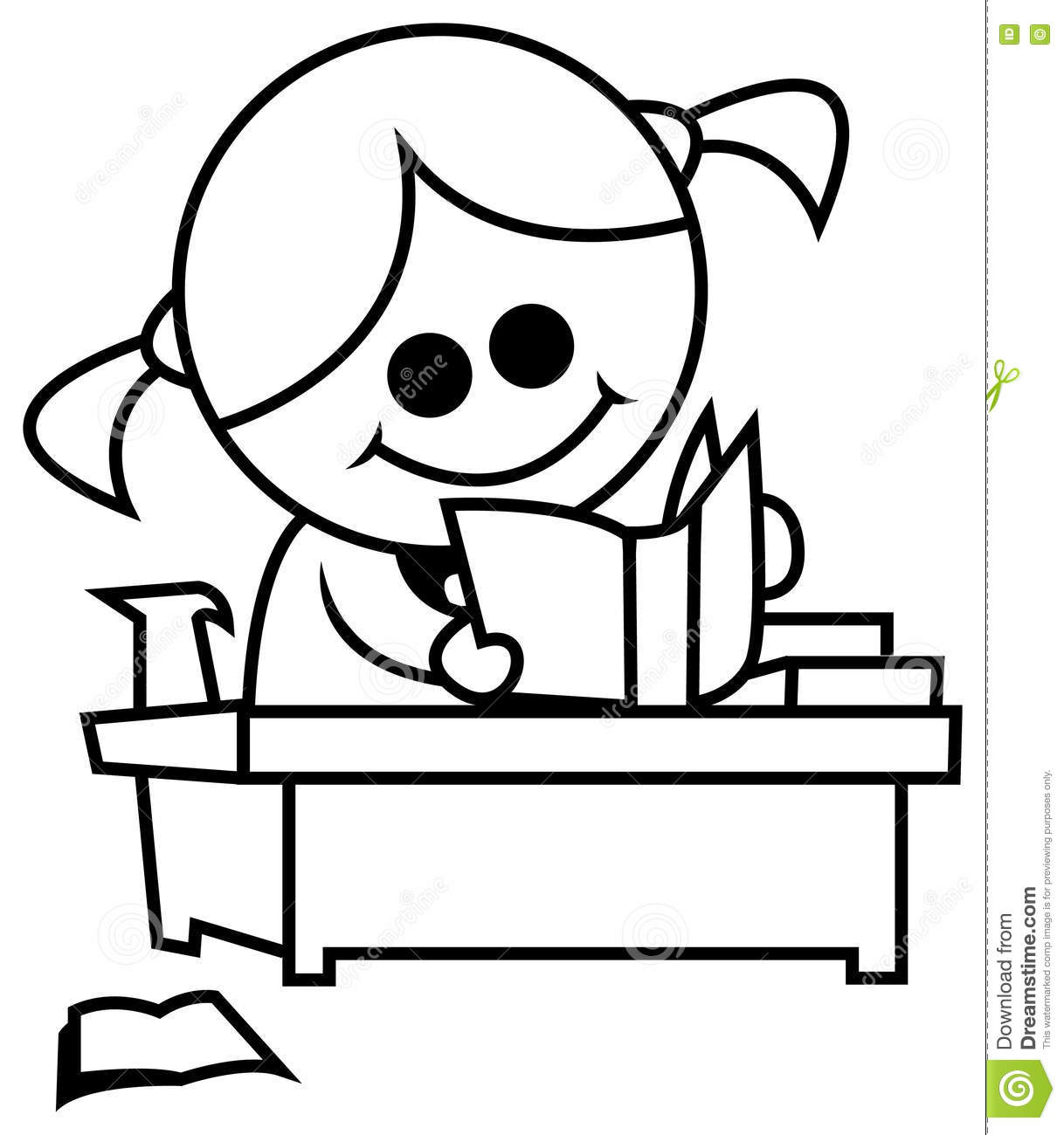 1218x1300 Drawing Of A Kid Reading A Book