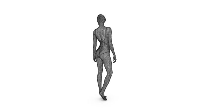 676x365 Swimming Girl Asset Cgtrader