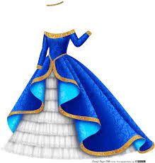 219x230 Full Circle Royal Blue Ball Gown