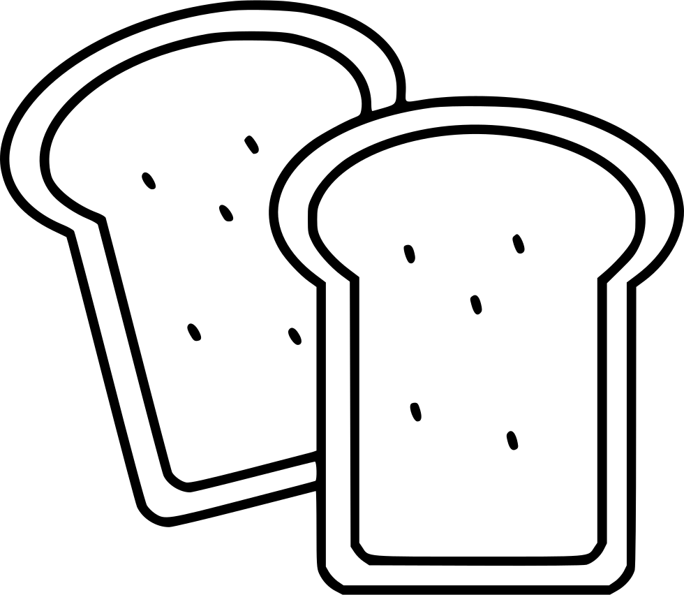 980x852 Collection Of Free Bread Drawing Toast Download On Ui Ex