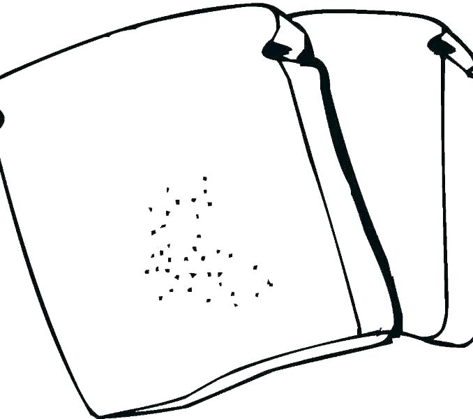 678x600 Sliced Bread Coloring