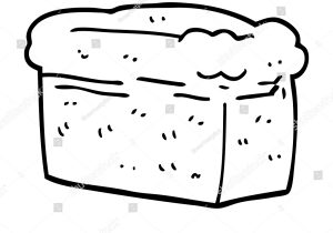 300x210 Bread Cartoon Drawing A Cartoon Illustration Of A Piece Of Bread