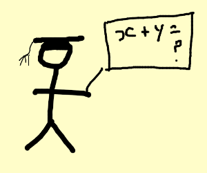 300x250 Teacher Teaching Math To Class