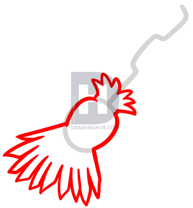 668x720 How To Draw A Witch Broom, Step