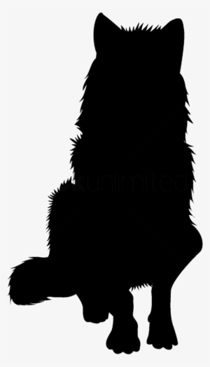 300x524 Wolf Silhouette Png, Transparent Wolf Silhouette Png Image Free