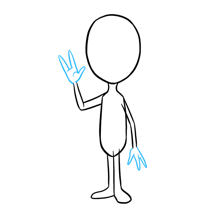 680x678 How To Draw An Alien