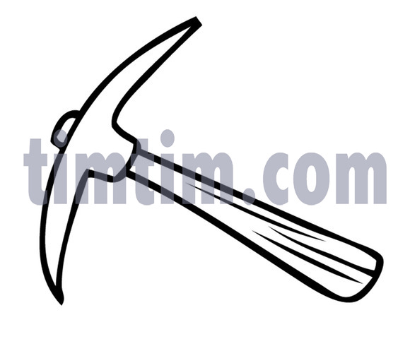580x480 Free Drawing Of A Pick Axe From The Category Building Home Tools