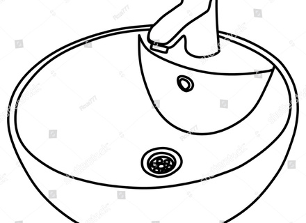 440x320 Bathroom Drawing, Bathroom Interior Design Sketches