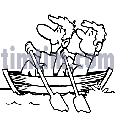 366x373 free drawing of rowboat from the category boat sail