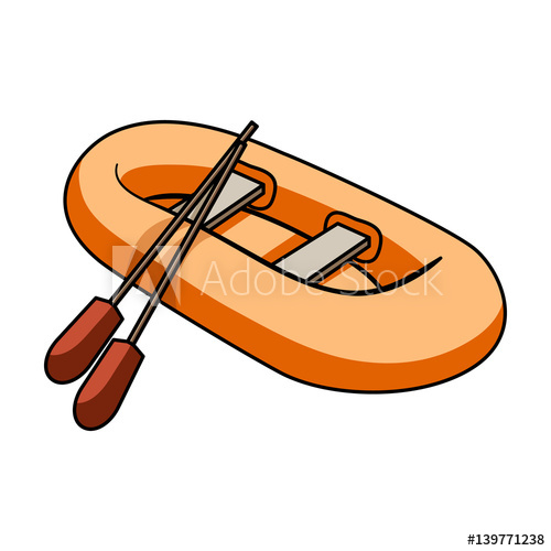 500x500 orange rubber lifeboat the boat, which weighs on the sides