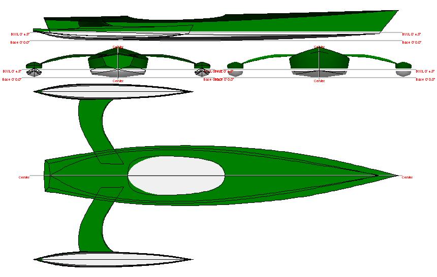 860x546 Another Computer Aided Drawing Of A Boat Shaped Object