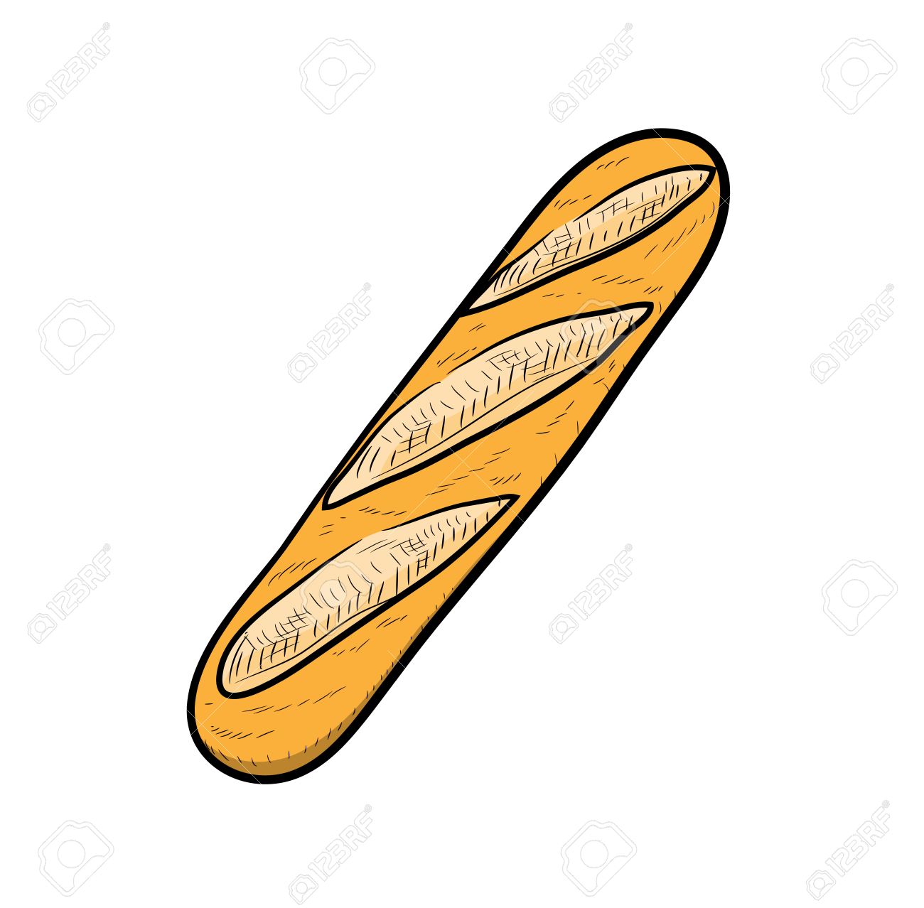 1300x1278 Huge Collection Of 'french Bread Drawing' Download More Than