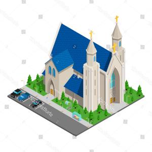 300x300 Church Icon Drawing Building Line Royalty Free Cliparts Vectors