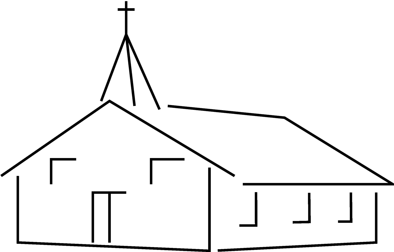 1500x961 Church Building Png, Png Collections