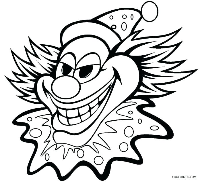 Drawing Of Circus Joker | Free download on ClipArtMag