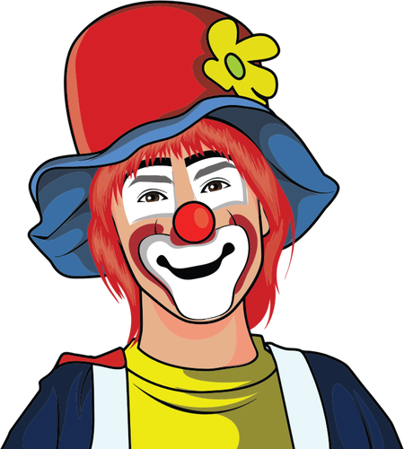 450x500 Evil Clown Clipart Free