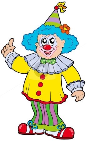 278x450 Funny Clown Pictures Funny Smiling Clown Stock Vector Clipart