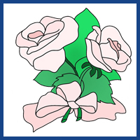 200x200 Flower Sketches