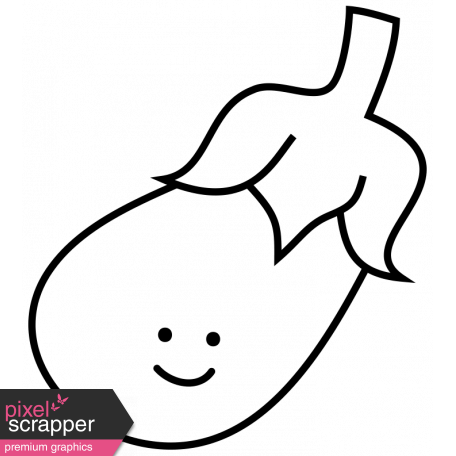 456x456 Drawing Vegetable Egg Plant Transparent Png Clipart Free