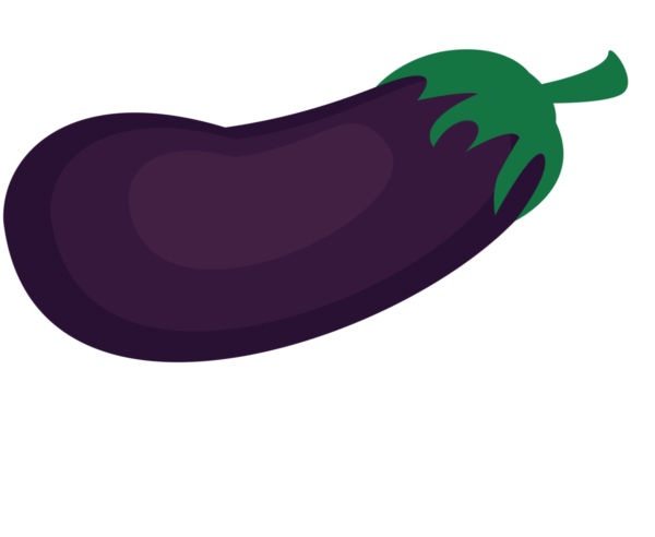 600x492 Eggplant Clip Art