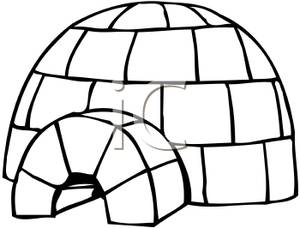 300x228 eskimo house clipart