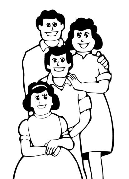 414x576 Clipart Family Members