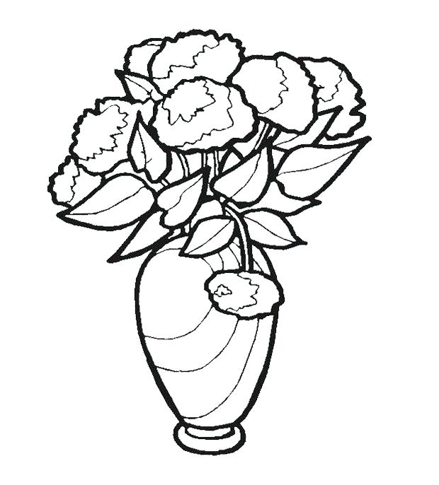 620x686 How To Draw A Beautiful Flower Vase Step